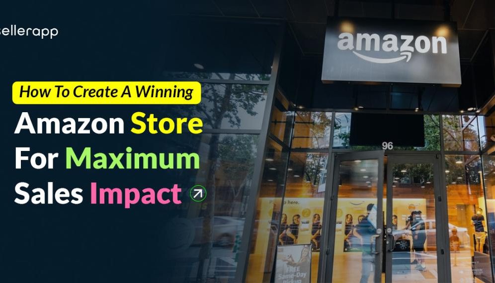 how to create a branded amazon store