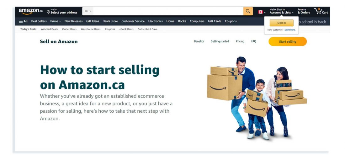 How to Sell on Amazon Canada - Complete Onboarding Steps - Sửa Chữa Tủ ...