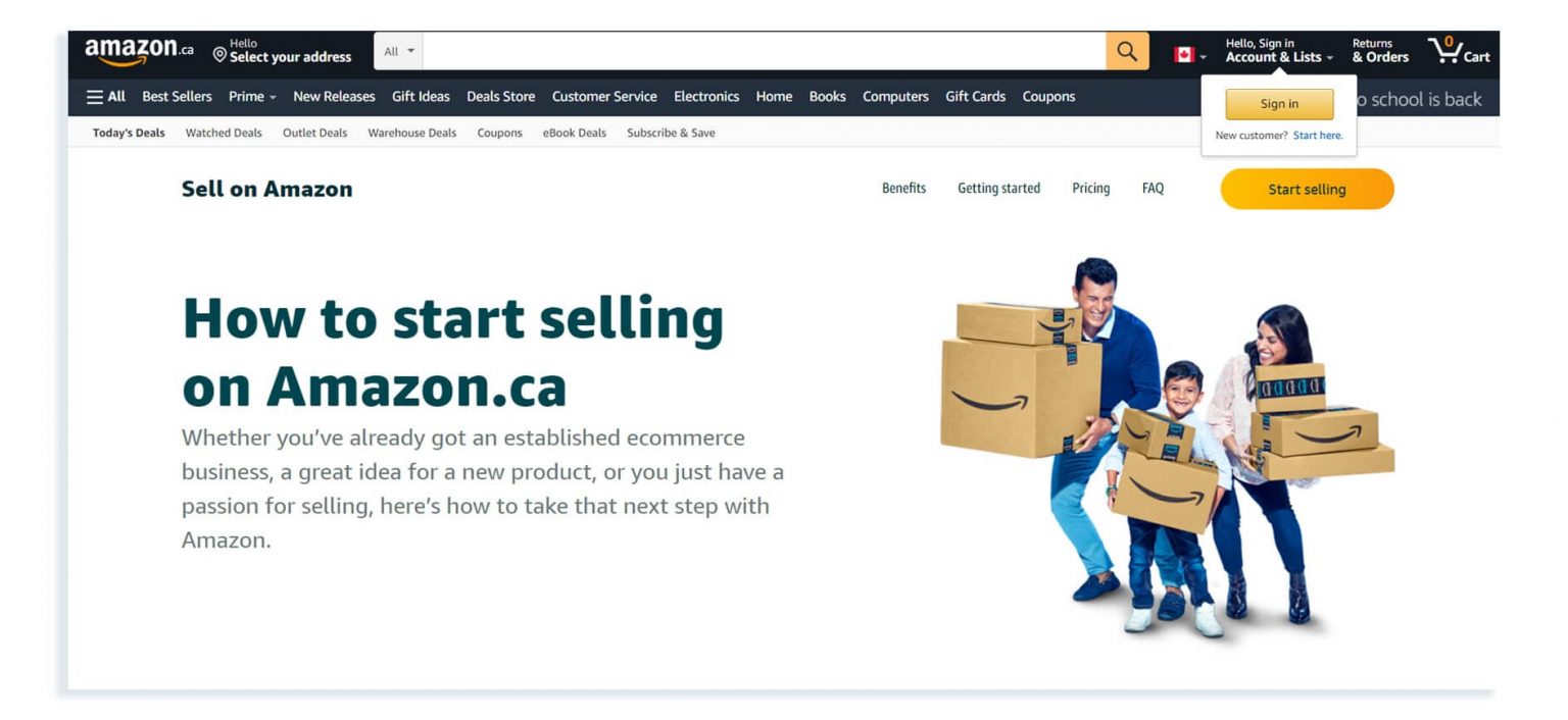 How to Sell on Amazon Canada Complete Onboarding Steps