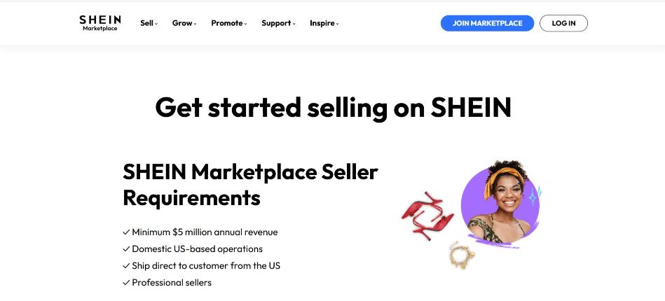 how to start selling on shein