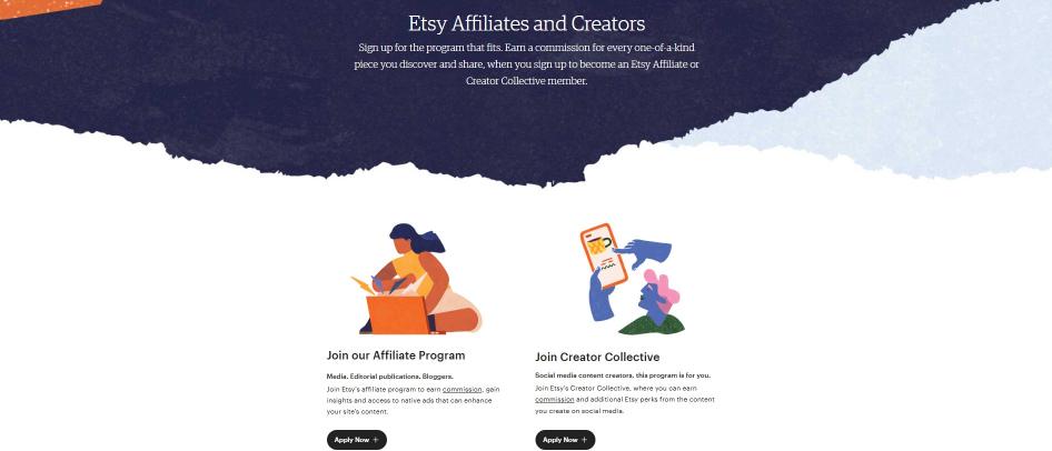 becoming an Etsy affiliate